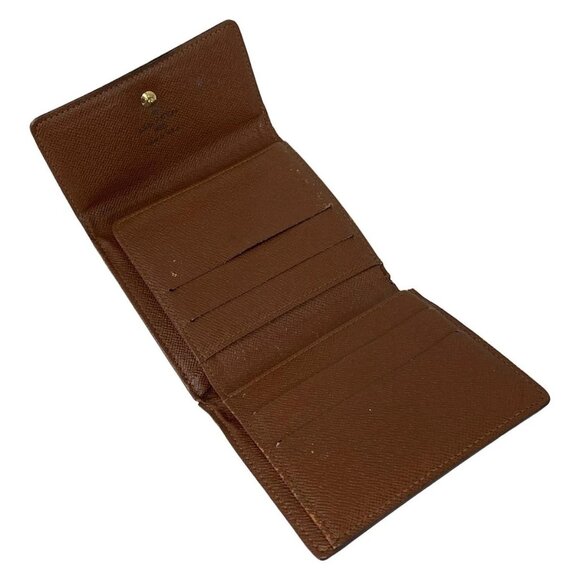 LOUIS VUITTON Porte Monnaie Billets Cartes Credit M61652 Monogram SD0020 - Picture 3 of 9